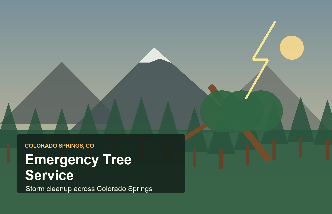 Emergency Tree Service in Colorado Springs CO by Colorado Springs Arborists