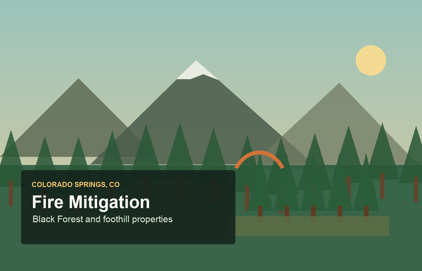 Wildfire Mitigation in Colorado Springs CO by Colorado Springs Arborists